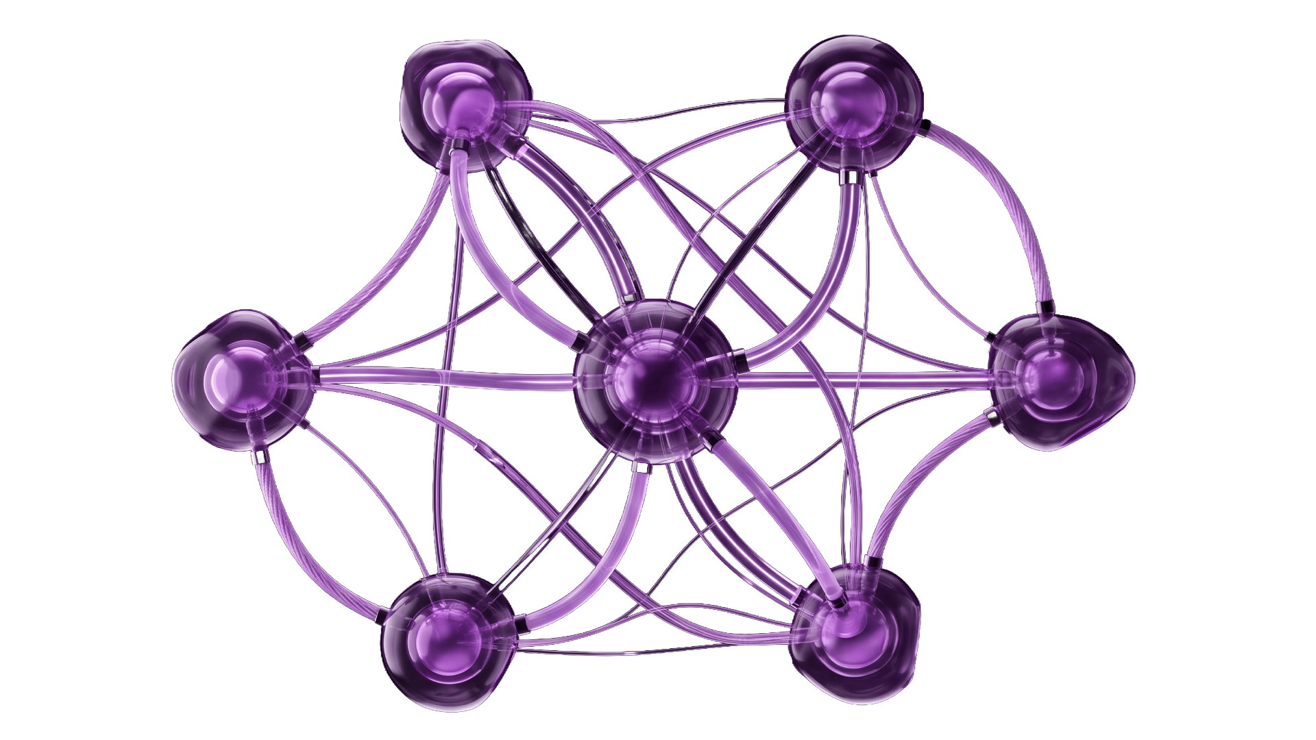 Translucent CrOS layers with flowing violet signal