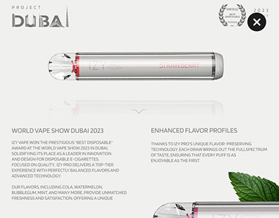 3D Vape Video Design